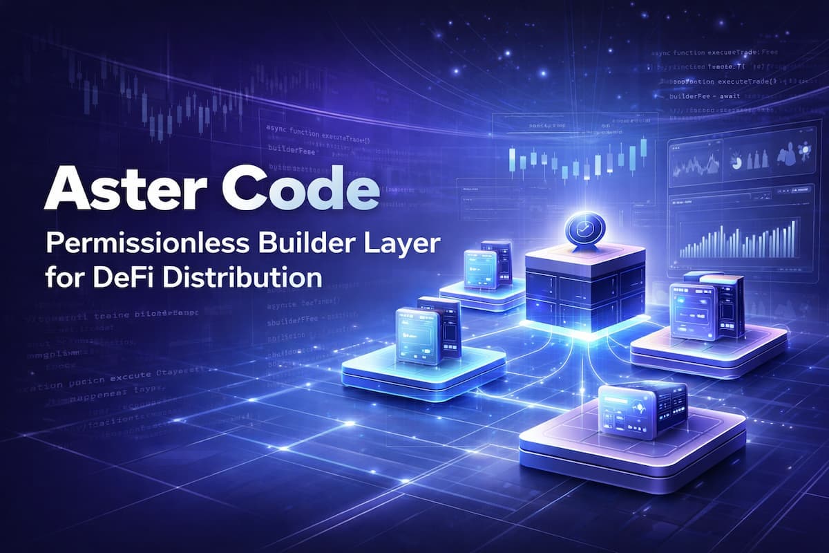 Aster Code: Can a Permissionless Builder Layer Reduce DeFi’s Reliance on CEX Distribution?