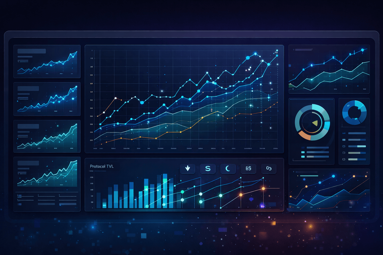 Introducing charts.defihub.space: Real-Time DeFi Analytics Dashboard